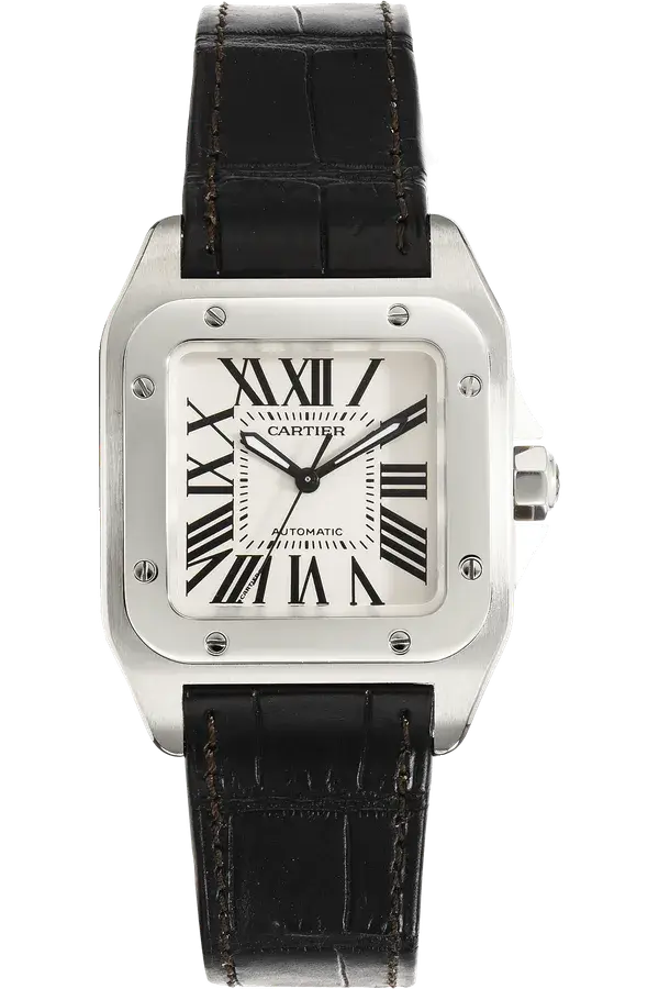 Cartier Santos 100 Stainless Steel Automatic, reference VCA18974