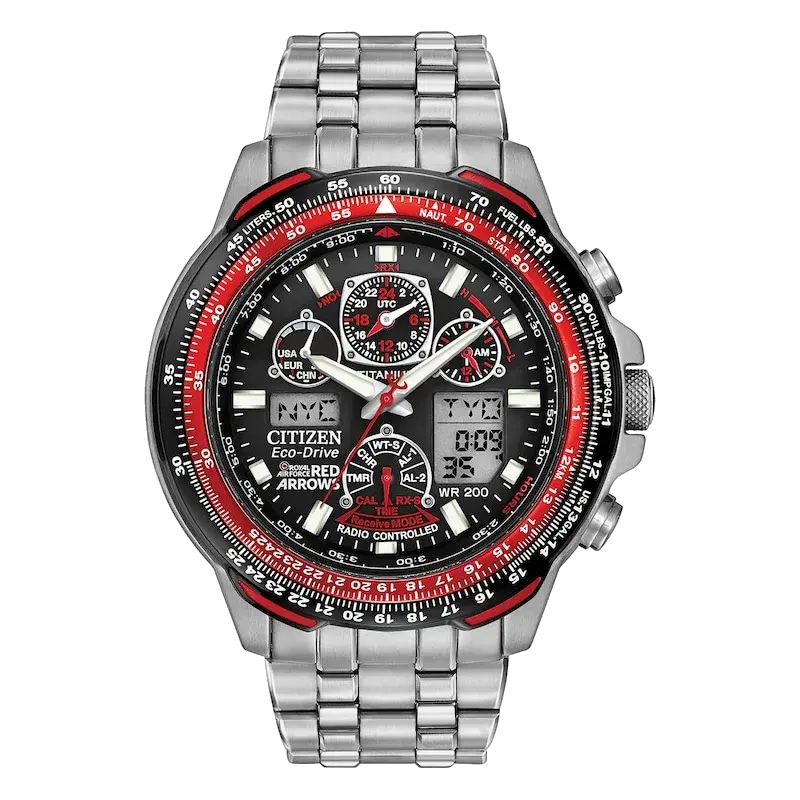 Citizen Eco-Drive Men's Red Arrows Skyhawk A.T Super Titanium™ Watch, reference 