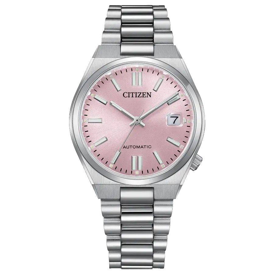 Citizen TSUYOSA 37mm Pink Dial Automatic, reference NJ0200-50Z