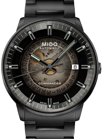 Mido Commander Gradient Blackout Green, reference M021.407.33.411.00/MI