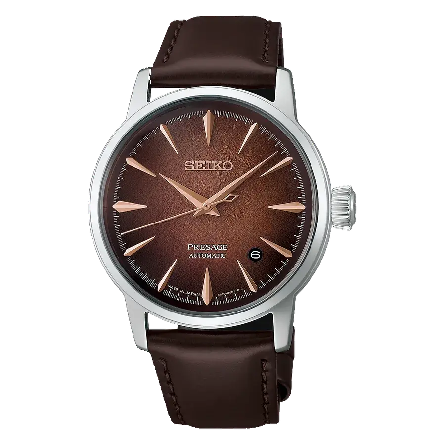 Seiko Presage HCB003 Cocktail Time Brown Automatic, reference HCB003