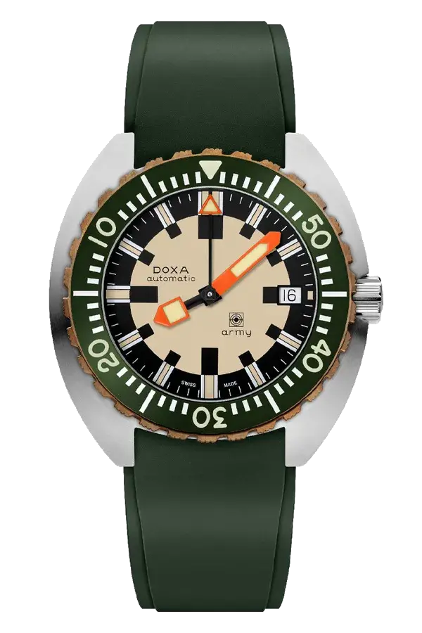 Doxa Army Bronze Bezel 785.60.031.26, reference 