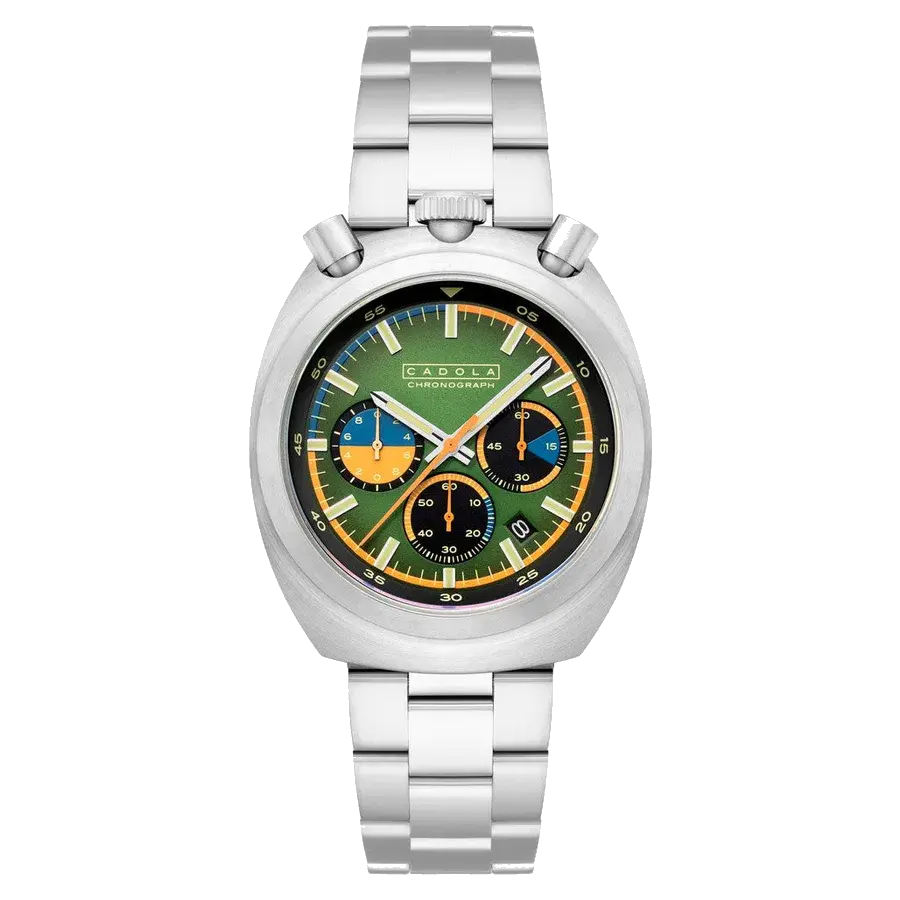 Cadola Testa Di Toro Chronograph in Pine Racer, reference CD-1058-44