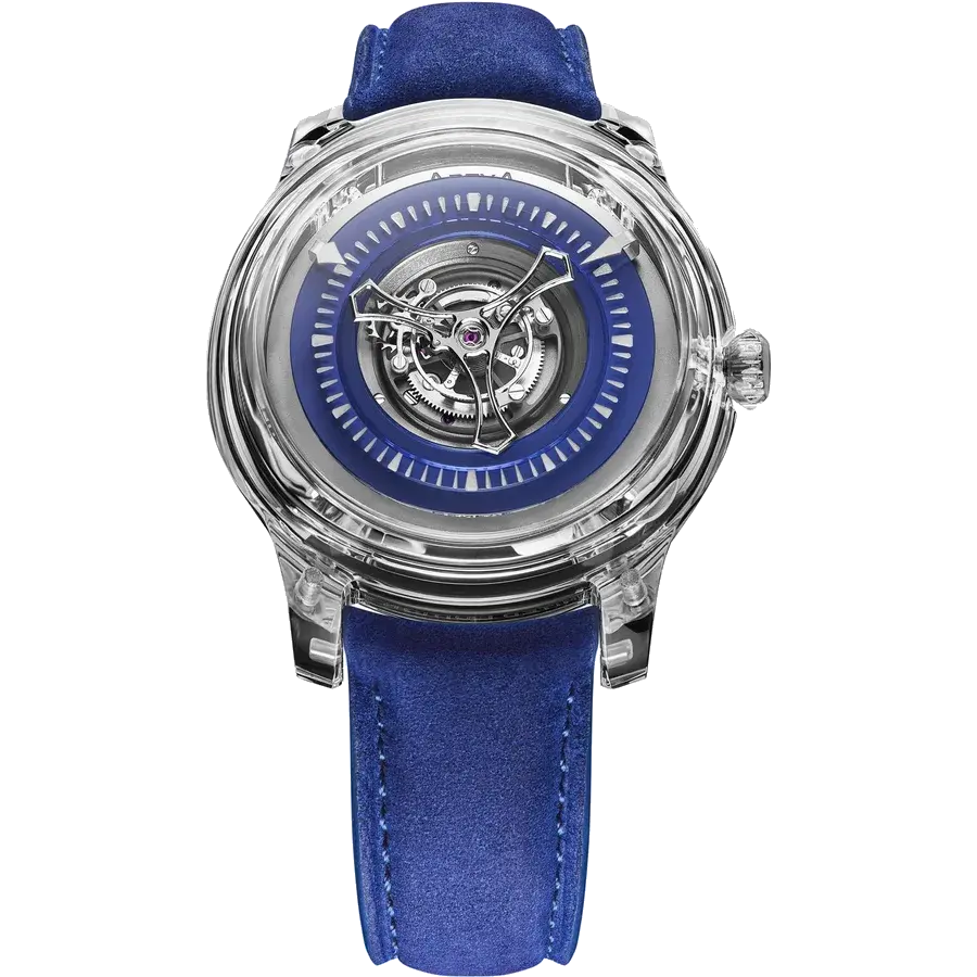ArtyA Purity Wavy Central Tourbillon Blue, reference purity-wavy-blue