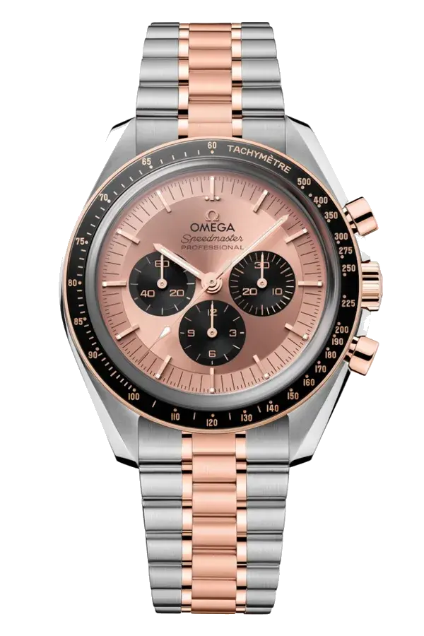 Omega Speedmaster Moonwatch Professional Master Chronometer Bi-Color Sedna Gold, reference 310.20.42.50.99.001