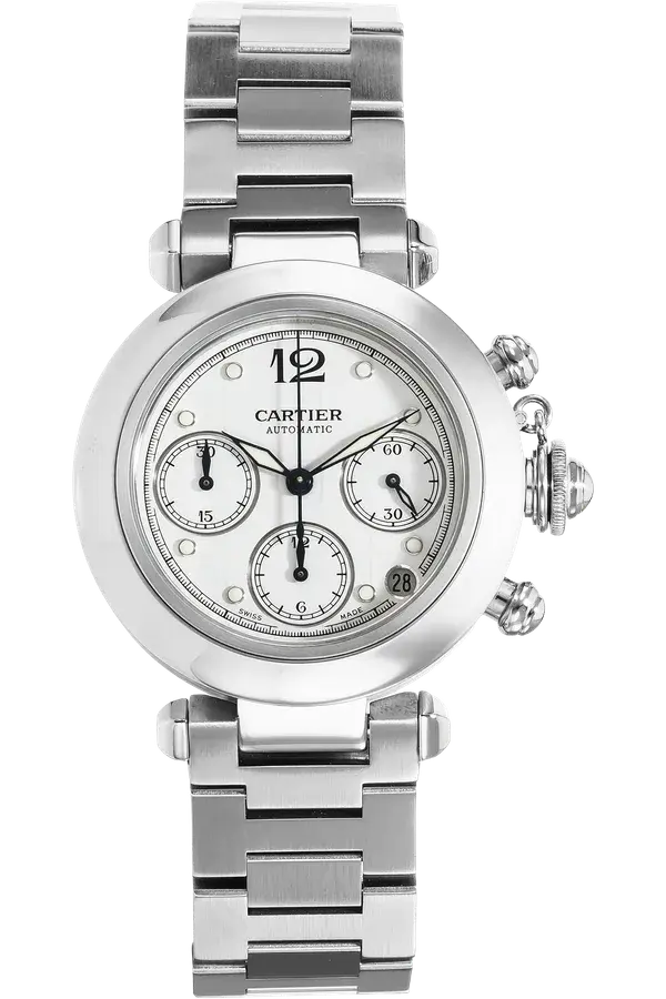 Cartier Pasha C Chronograph Stainless Steel Automatic, reference VCA18905