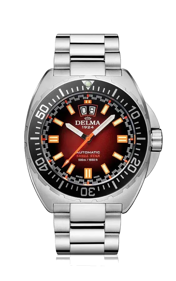 Delma 41703.736.6.091 Shell Star Big Date Red Fume Dial Limited Edition Automatic, reference 