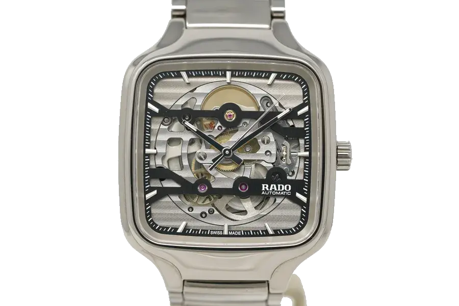 Rado Pre-Owned Rado True Square Automatic Skeleton R27125152, reference 20939