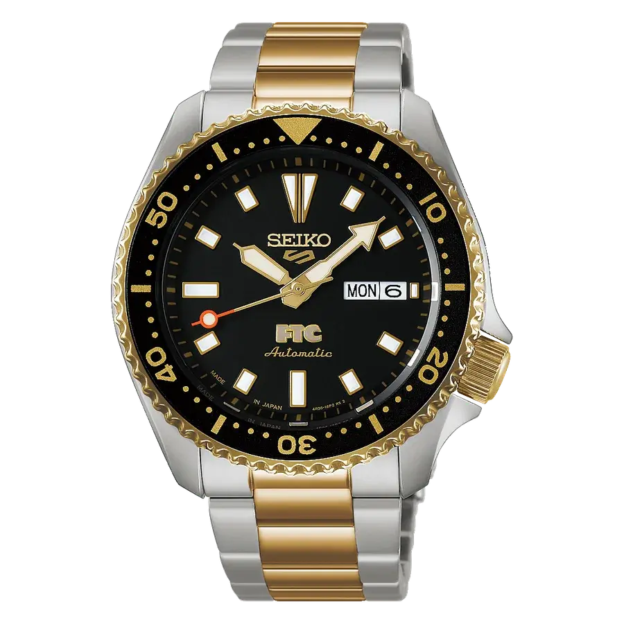 Seiko 5 Sports HDB011 FTC Limited Edition Black Dial Automatic, reference HDB011