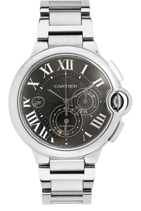 Cartier Ballon Bleu Chronograph Stainless Steel Automatic, reference VCA18961