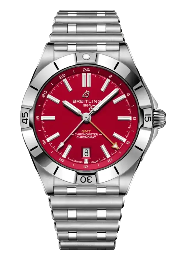 Breitling Chronomat GMT 40 NFL San Francisco 49ers Edition, reference A32398B61K1A1