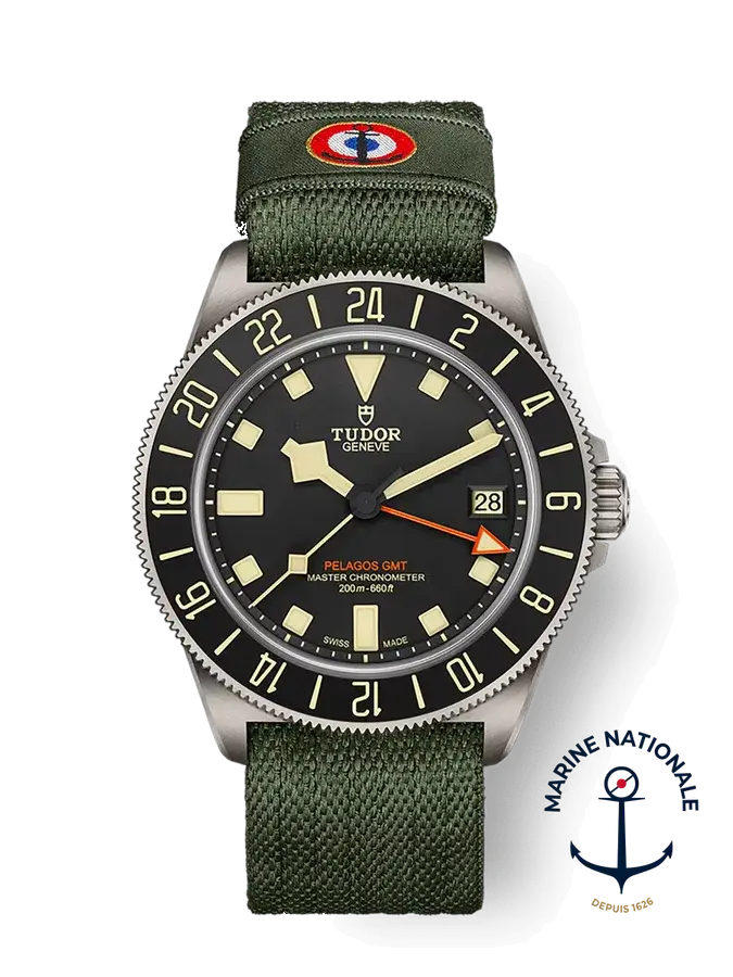 Tudor Pelagos FXD GMT | 42mm, Titanium, Fabric, Black Dial, reference 