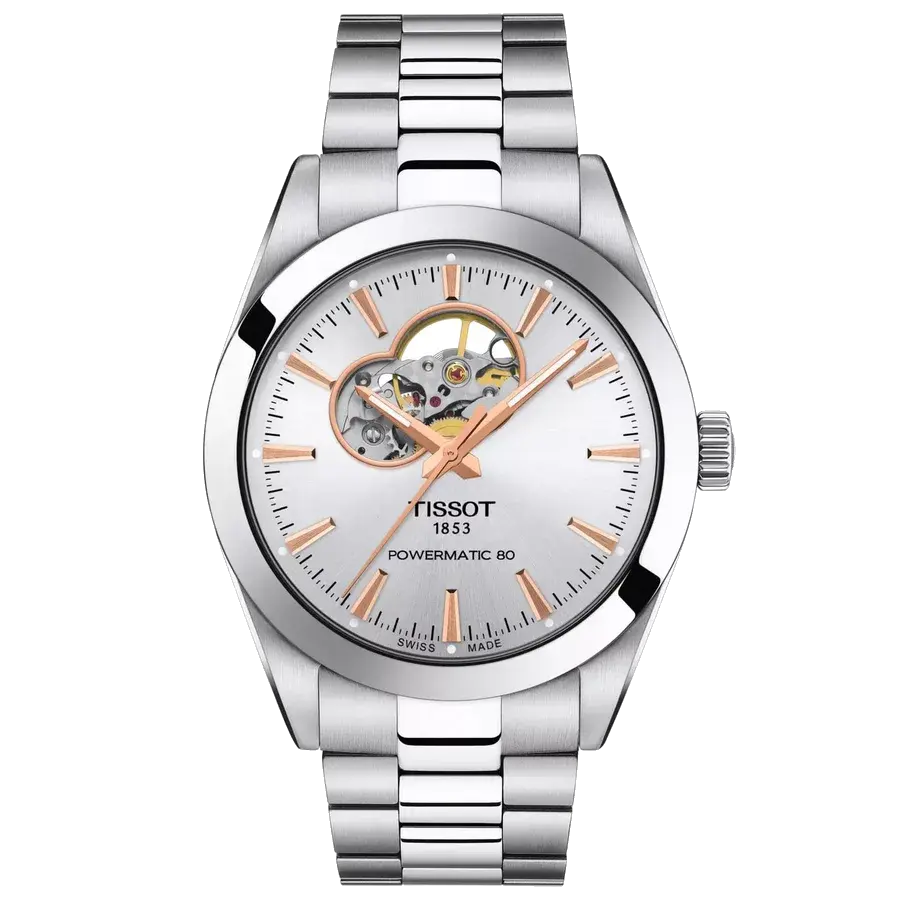 Tissot Gentleman Open Heart 40mm, reference T127.407.11.031.01