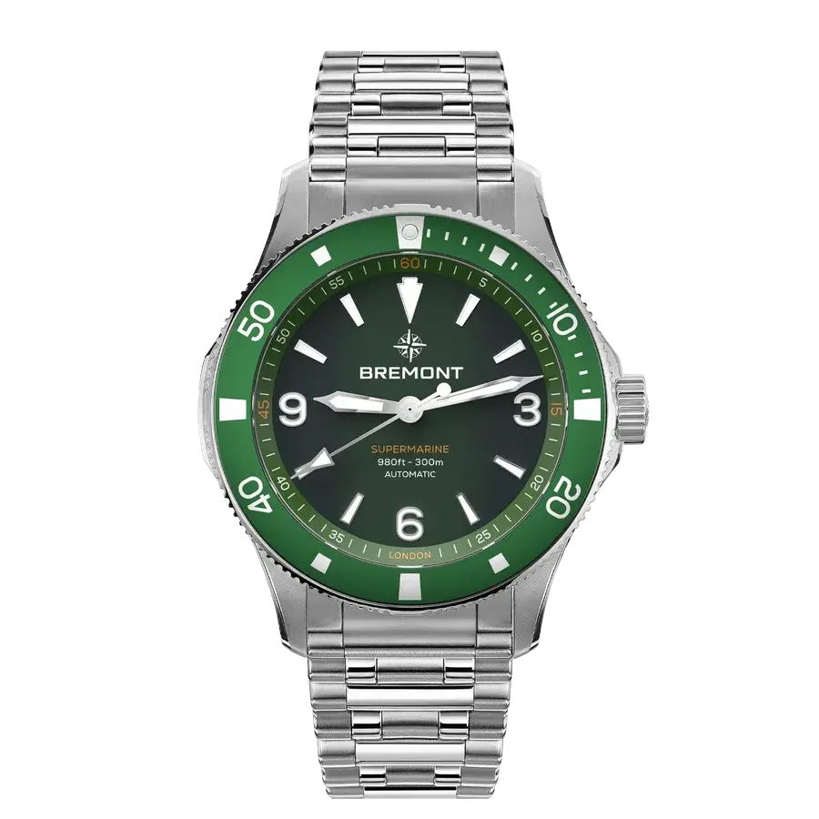 Bremont Supermarine 300M, reference SM40-ND-SS-GN-B