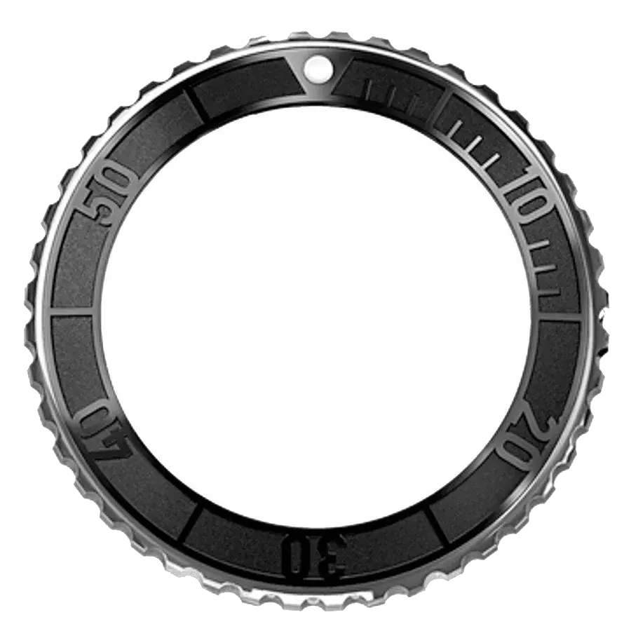 Formex Stainless Steel Bezel with Black Color Insert for Formex REEF Chronometer, reference BEZ-2200-200