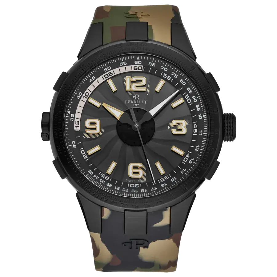 Perrelet Turbine Pilot Men's Watch, reference A1095/5