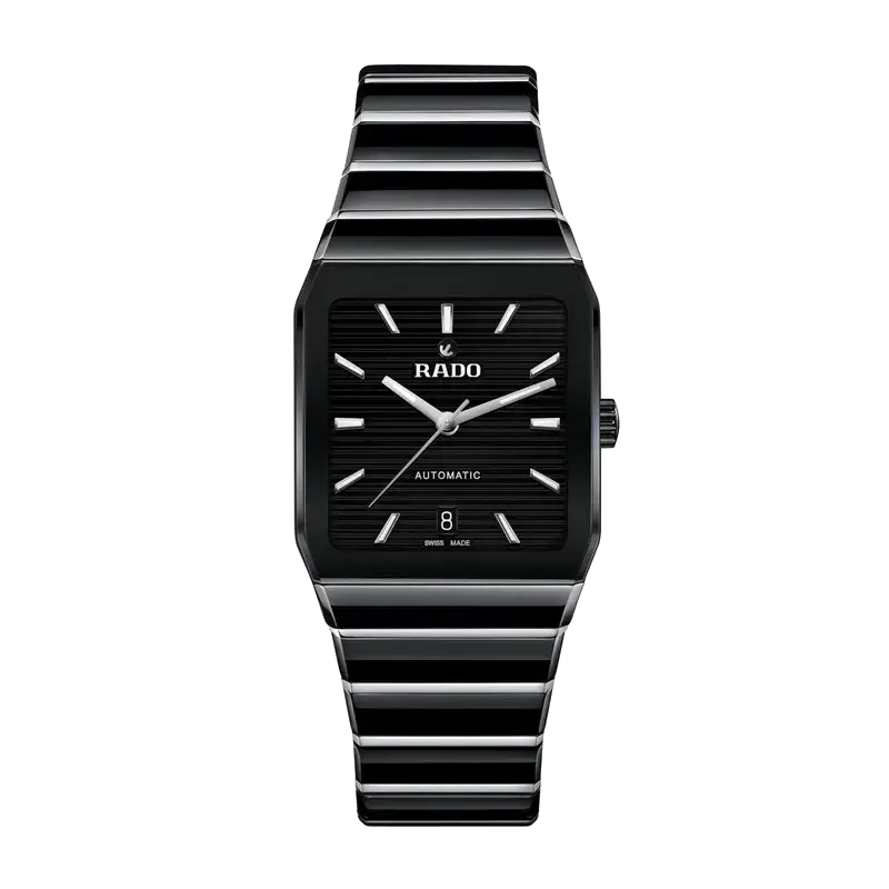 Rado Anatom Automatic Black High Tech Ceramic & Stainless Steel Watch, reference 