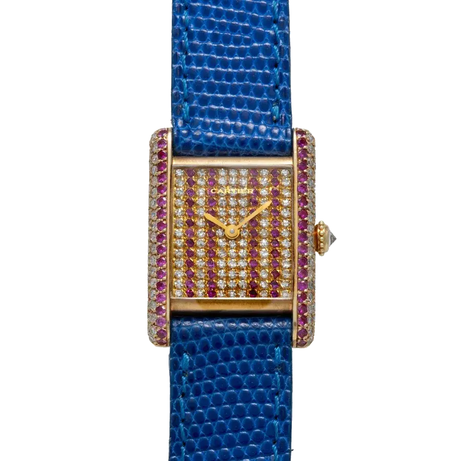 Cartier Tank Louis Diamonds, reference 