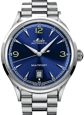 Mido Multifort Powerwind Blue, reference M040.407.11.047.00/MI