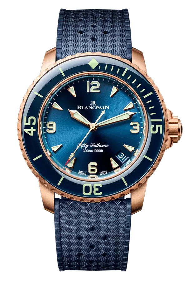 Blancpain Fifty Fathoms Automatic Red Gold 42mm, reference 5010 36B40 O64A