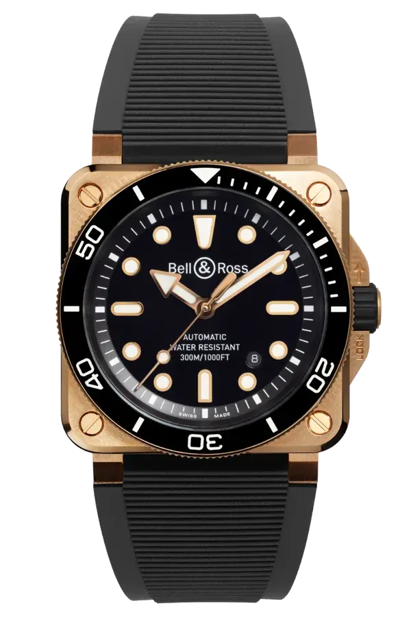 Bell & Ross BR03 Bronze Diver Limited Edition, reference BR03A-D-BL-BR/SRB
