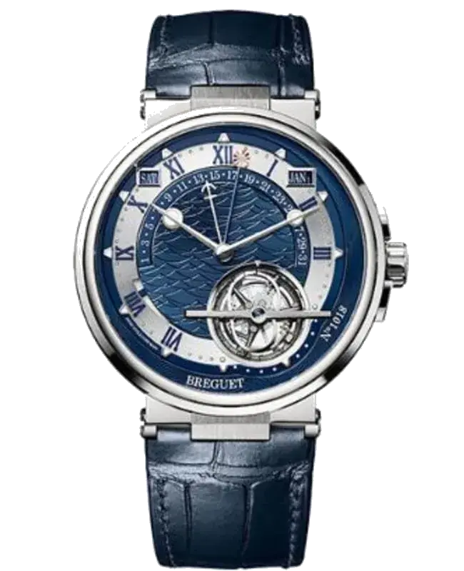 Breguet Marine Equation of Time Perpetual Tourbillon Men’s Watch, reference 5887PT/Y2/9WV