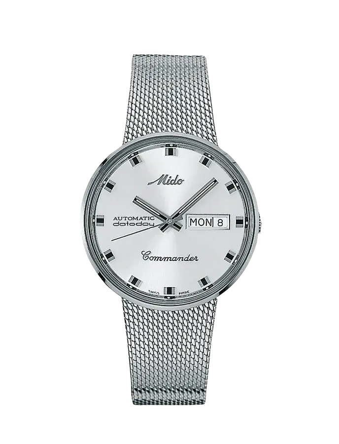 Mido COMMANDER 1959 Gold/SS Silver Dial, reference M842942113