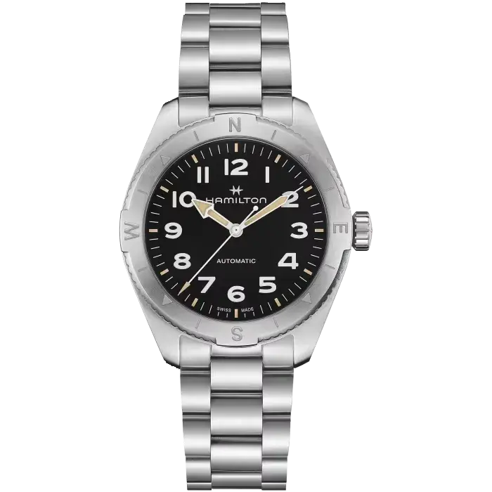 Hamilton H70315130 Khaki Field Expedition Automatic 41mm Black Dial // Pre-Owned, reference H70315130