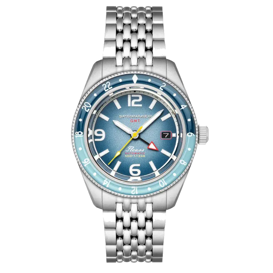 Spinnaker Fluess GMT Automatic Watch with Nebula Blue Dial, reference SP-5120-66