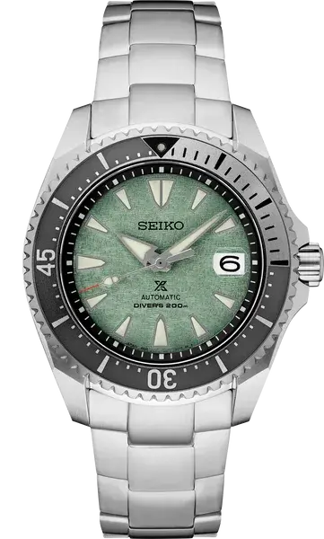 Seiko Prospex SPB349 Cave Diver Shogun Titanium Green, reference SPB349