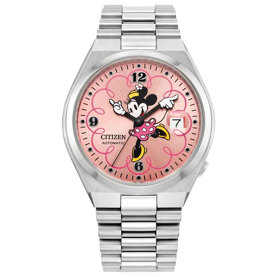 Citizen TSUYOSA Minnie Mouse Automatic Pink Dial, reference NJ0156-50W