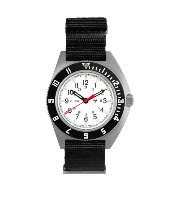 Marathon 41mm SSNAV Pilot's Auto Arctic Tritium Type II, reference WW194029SS-0503