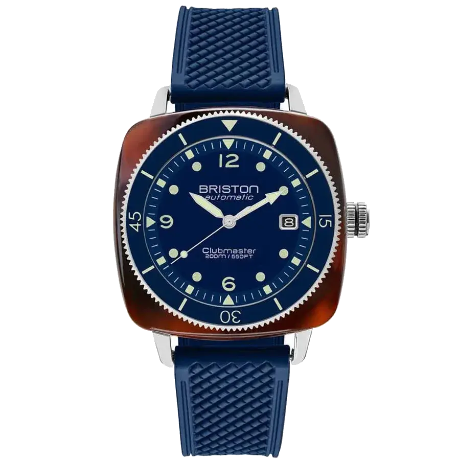 Briston Clubmaster Legend Automatic Diver Acetate Navy Blue, reference 241740.SA.T.15.FNB