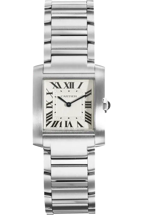 Cartier Tank Francaise Stainless Steel Quartz, reference VCA18936