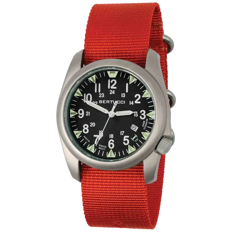 Bertucci A-4T Super Yankee Tritium Illuminated International NASA Orange, reference 13484