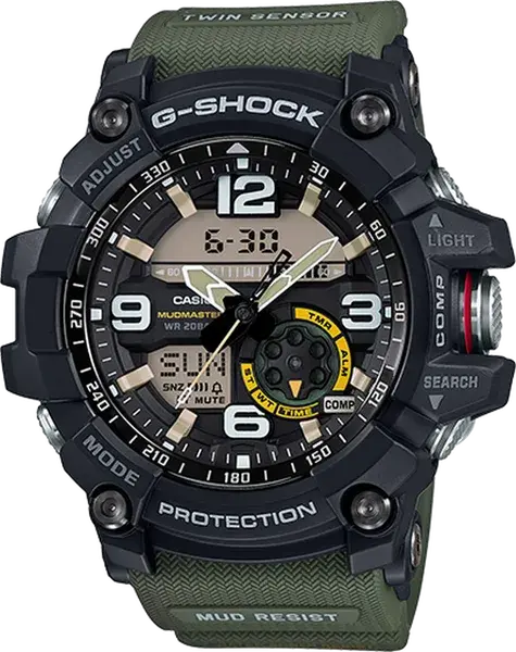 Casio G-Shock GG1000-1A3 Mudmaster Twin Sensor // Pre-Owned, reference GG1000-1A3