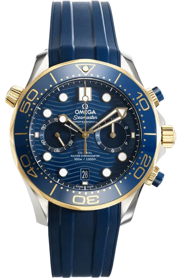 Omega Seamaster Diver 300M Yellow Gold and Stainless Steel Automatic, reference VOM08477