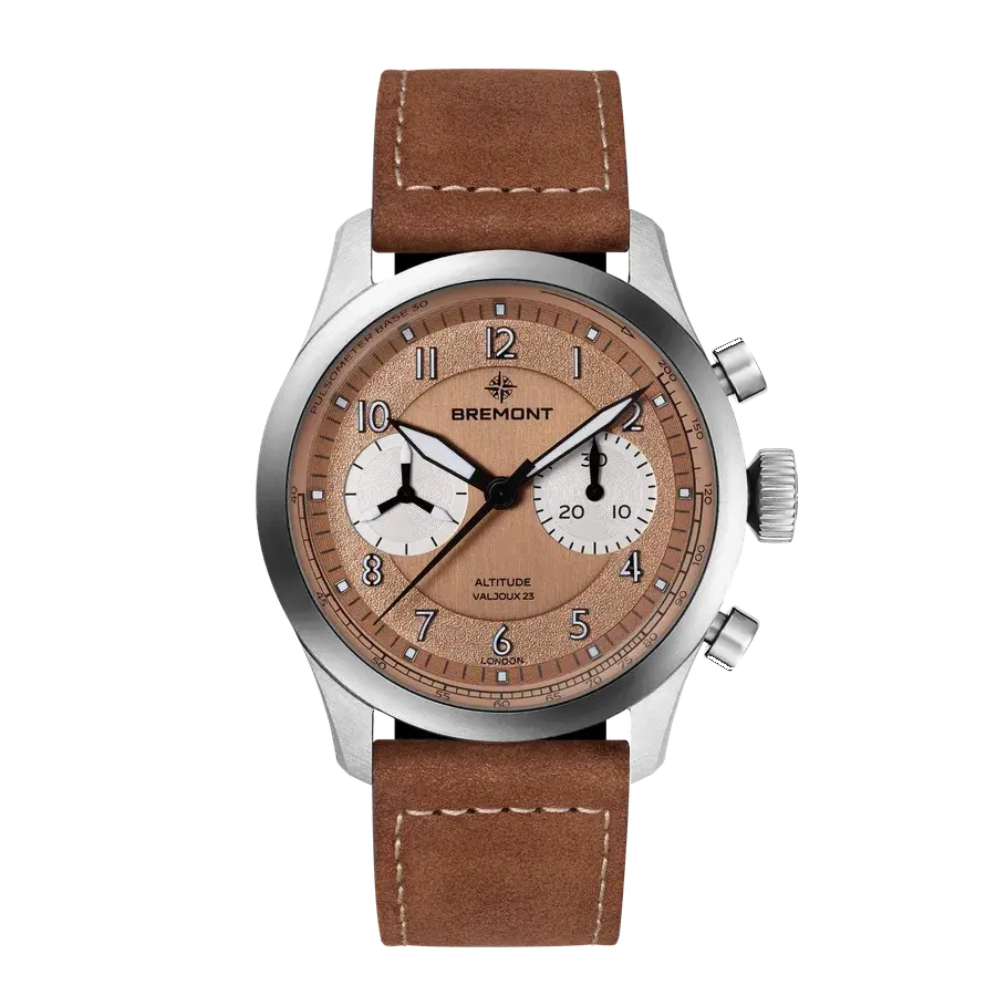 Bremont Altitude Chronograph Pulsograph Valjoux 23, reference ALT42-CHR-V-TI-SM-L-S