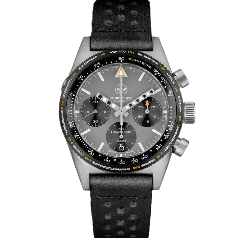 Ollech & Wajs Swiss Automatic RallyChron Racing Watch, reference OW-RallyChron