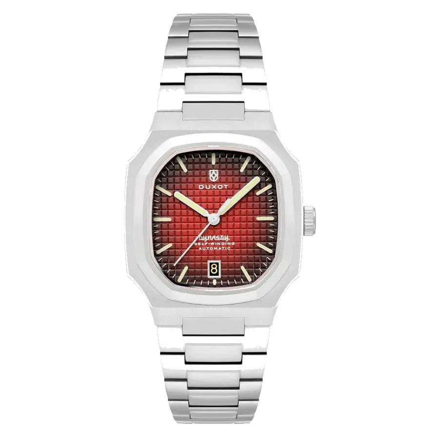 Duxot Colmar Automatic with Burgundy Dial, reference DX-2069-11