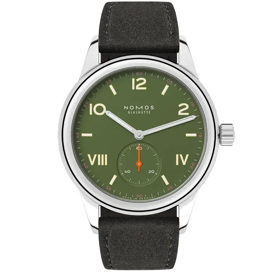 Nomos Glashütte Club Campus All Olive, reference 707.GB