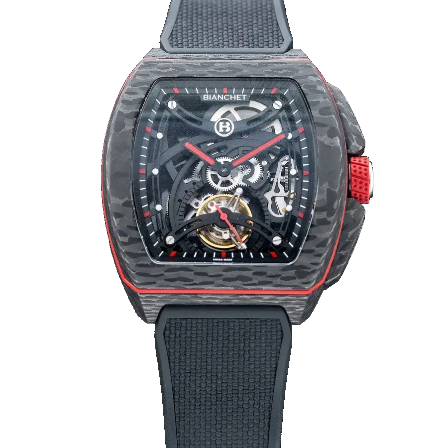 Bianchet Carbon Red Tourbillon B1.618 Openwork, reference 
