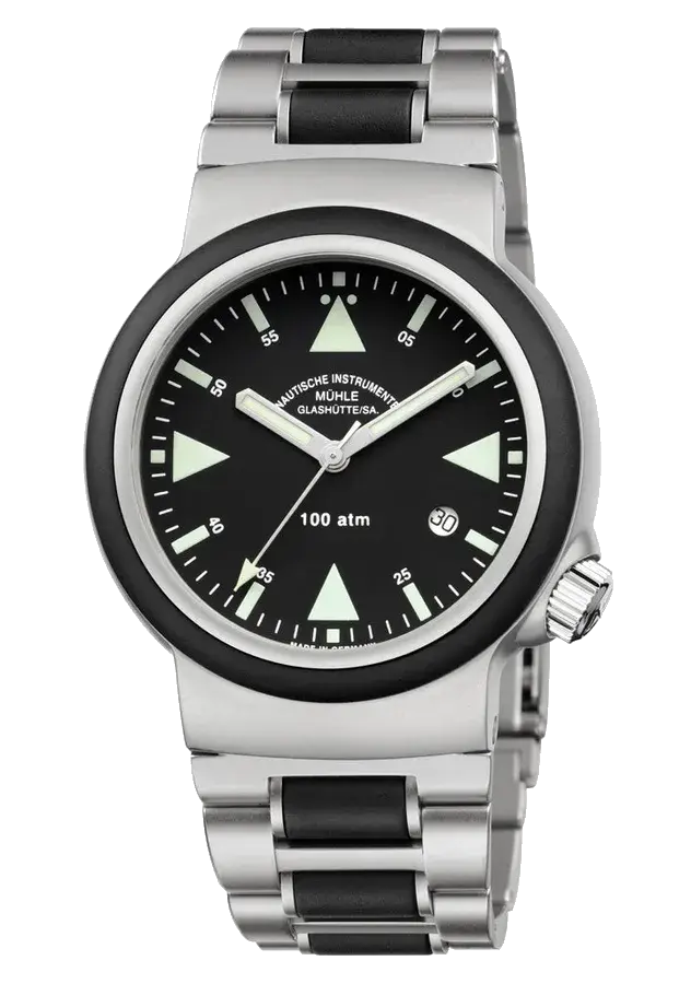 Muhle Glashutte S.A.R. Rescue Timer Black Dial Automatic, reference M1-41-03-MB