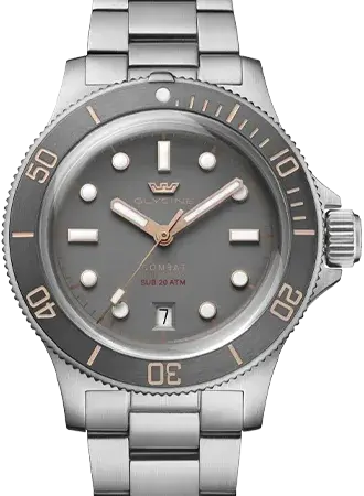 Glycine Combat SUB 41 Ceramic Grey, reference GL0525/GL