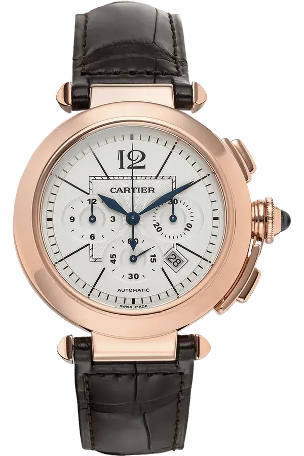 Cartier Pasha Chronograph Rose Gold Automatic, reference VCA18220