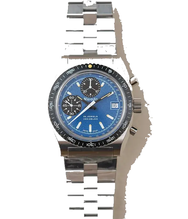 Nivada Grenchen Autochron Blue Limited Edition 77003A45, reference 260122