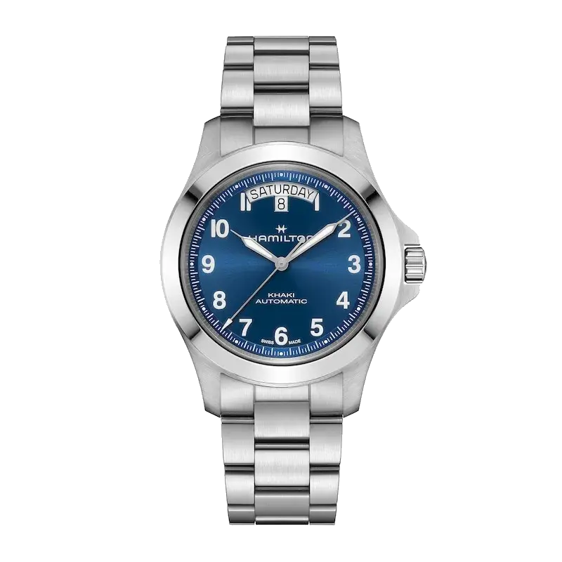 Hamilton Khaki Field King Day-Date 40mm Stainless Steel Watch, reference 