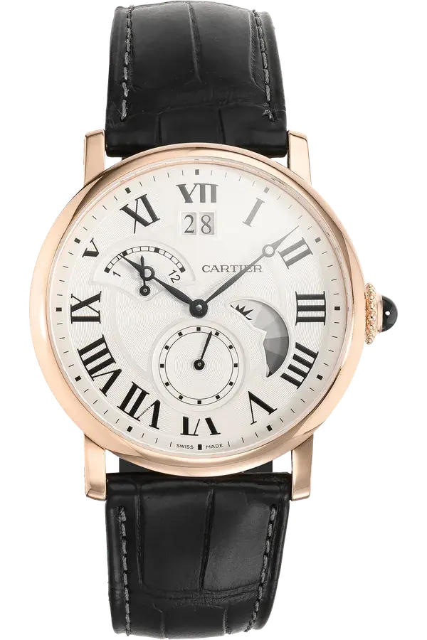 Cartier Rotonde Retrograde Rose Gold Automatic, reference VCA18833