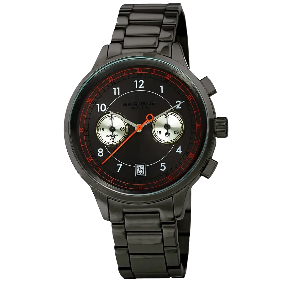 Akribos Casual Gray/Stainless Steel | Gray Dial, reference AK1071GN