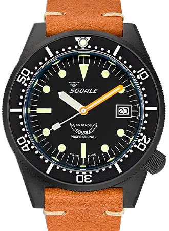 Squale 1521 PVD Leather, reference 1521PVD.PC/SQ